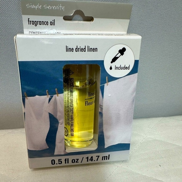 Artminds Simple Serenity Fragrance Oil Line Dried Linen Scented .5 fl oz DIY NEW - Picture 2 of 3